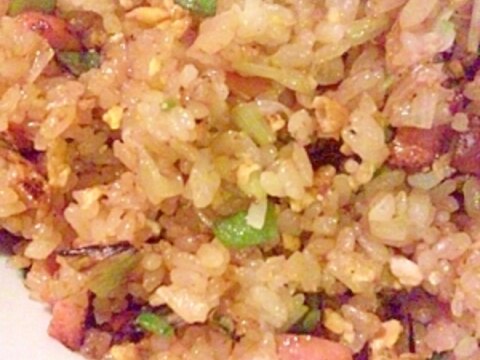 油を使わない　炊飯器で作る炒飯